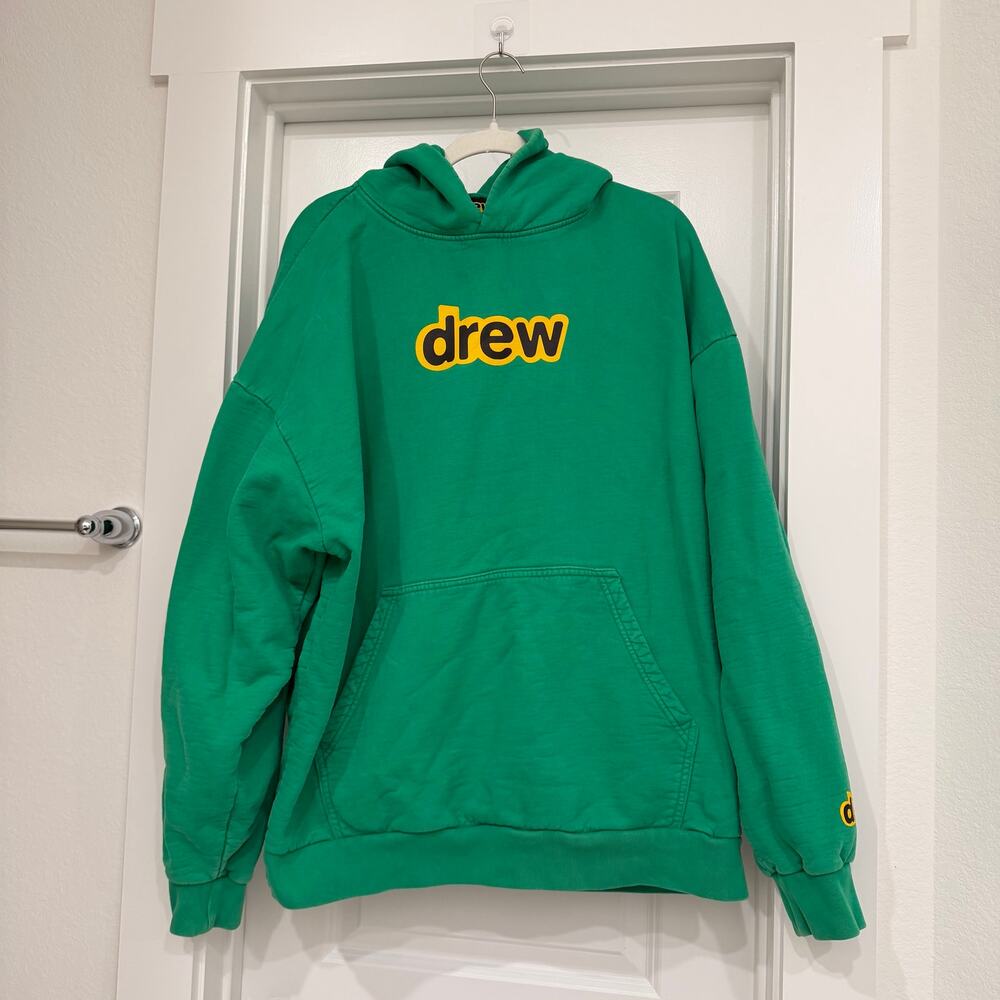 Drew House Secret Green Hoodie Unisex Size Large